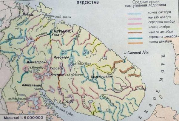  реки Кольского полуострова – Колу, Кандалакшу и Тулому