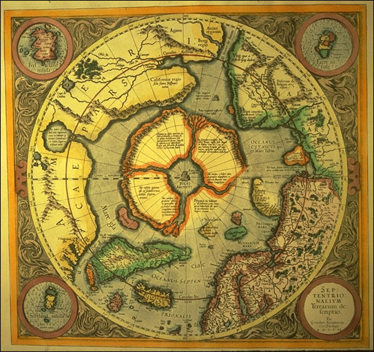 karta-1595-goda-giperboreya-i-pripolyare-gerarda-merkatora
