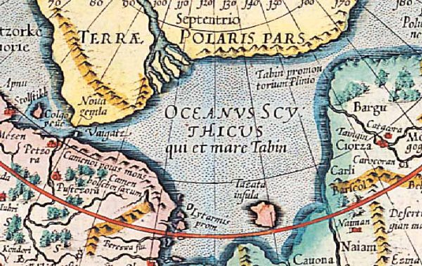 Antique Maps of the World Map of Asia Jodocus Hondius c 1620