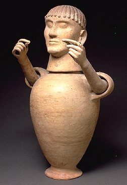Канопа (погребальная урна). VI в. до н.э.