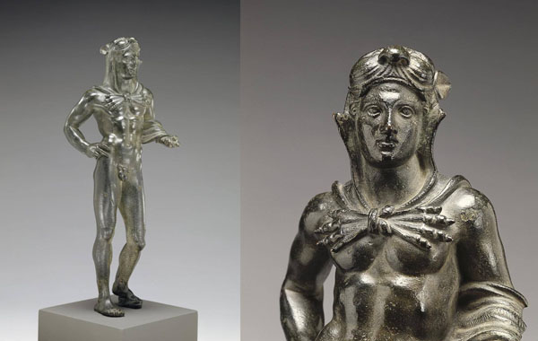 боги -Геракл-бронза-этрус-320 г. до н.э.