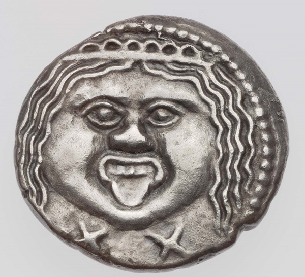 боги-голова Горгоны, ca. 211-206 до н.э.