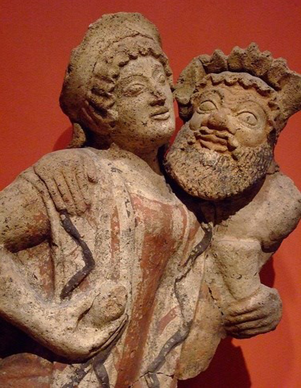 боги-сатир и менада-V веке до н.э.