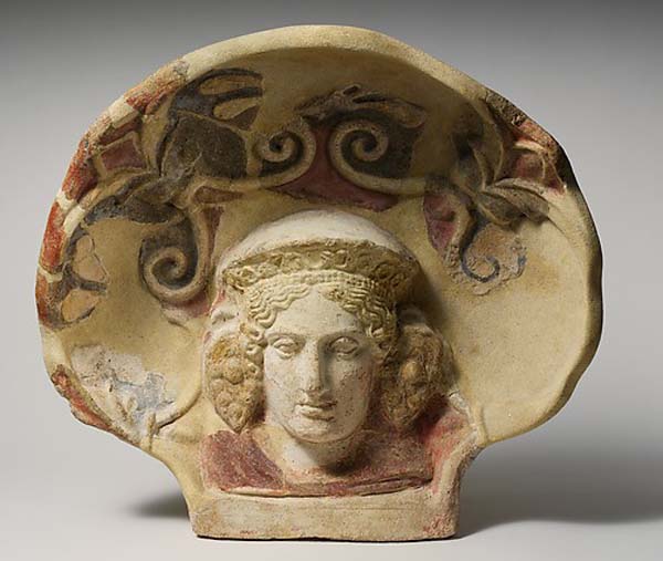 дам-Etruscan, Cerveteri- 4 в. до н.э.