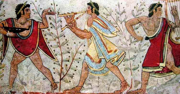 фреска-etruschi